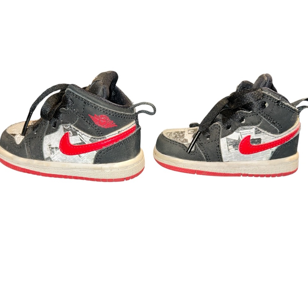 Air Jordan 1 Mid SE TD 'Newspaper Air Times'